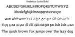 Arabetics Latte Font Family