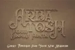 Arbatosh – Display Font