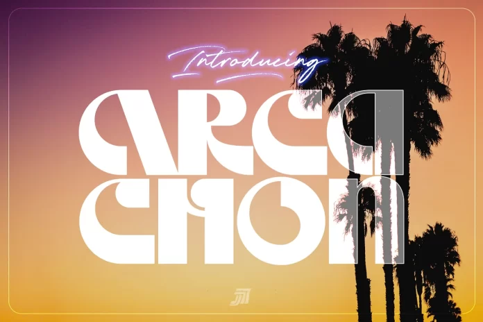 Arcachon - ArtDeco Typeface Font