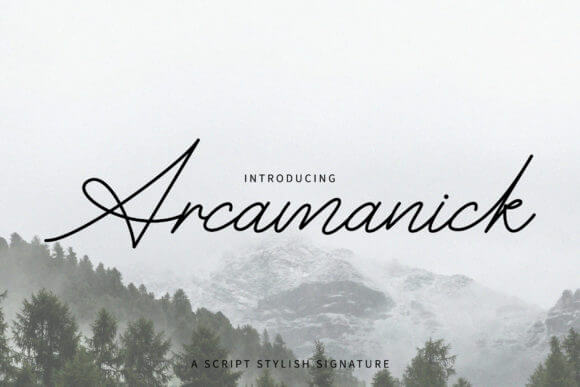 Arcamanick Font