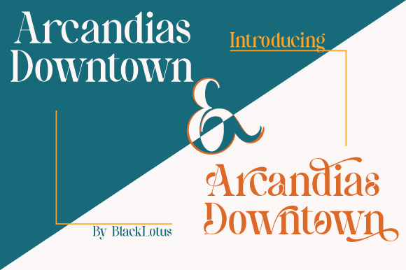 Arcandias Downtown Font