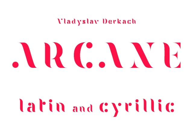 Arcane Font