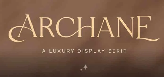 Archane - Display Serif Font
