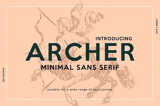 Archer - Minimal Sans Serif