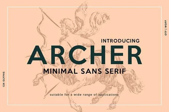 Archer - Minimal Sans Serif