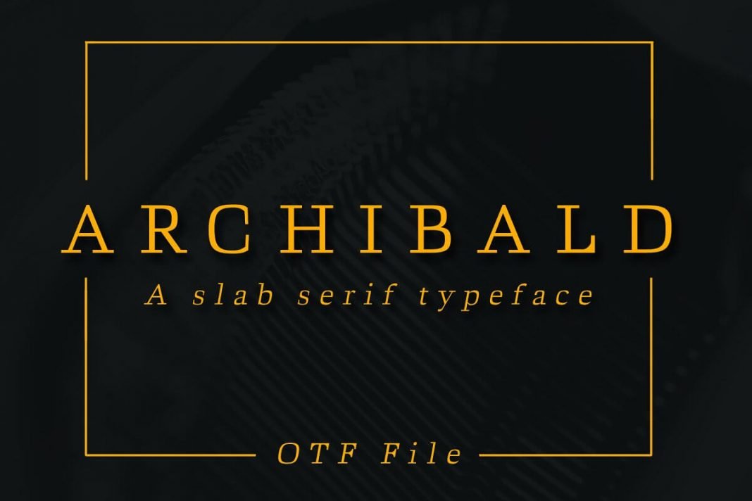 Archibald Font