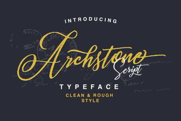 Archstone Script Font