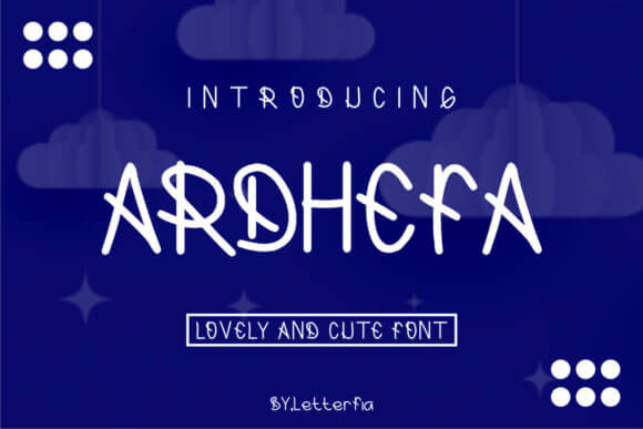 Ardhefa Font