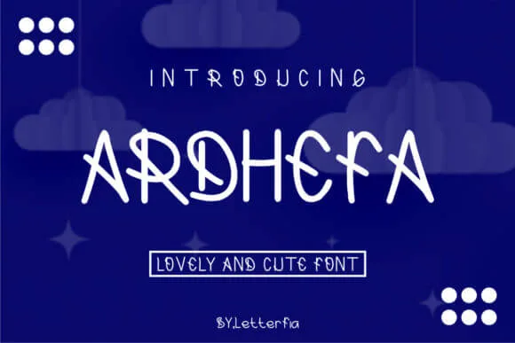 Ardhefa Font