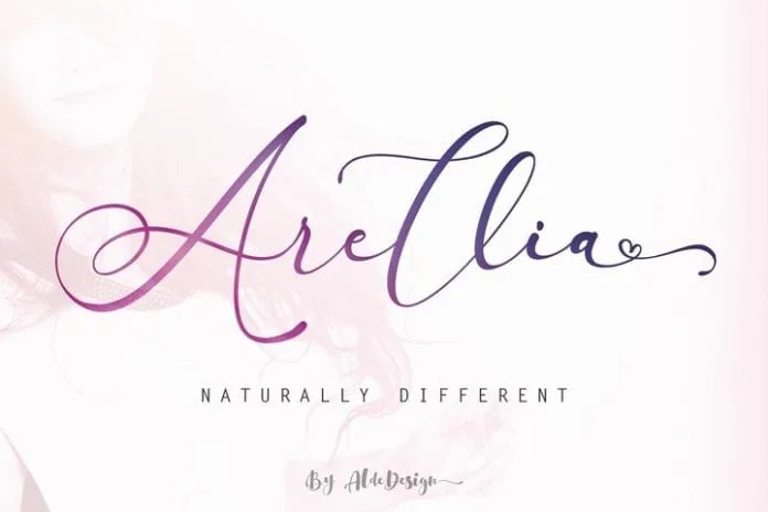Arellia Script Font