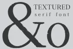 Arenosa - Textured Serif Font