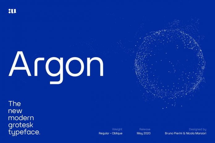 Argon Typeface Font