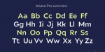 Ariana Pro Font