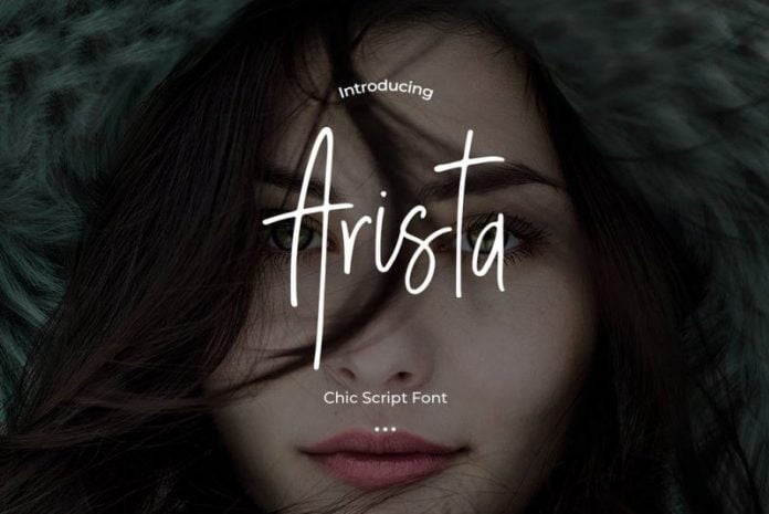 Arista - Chic Script Font
