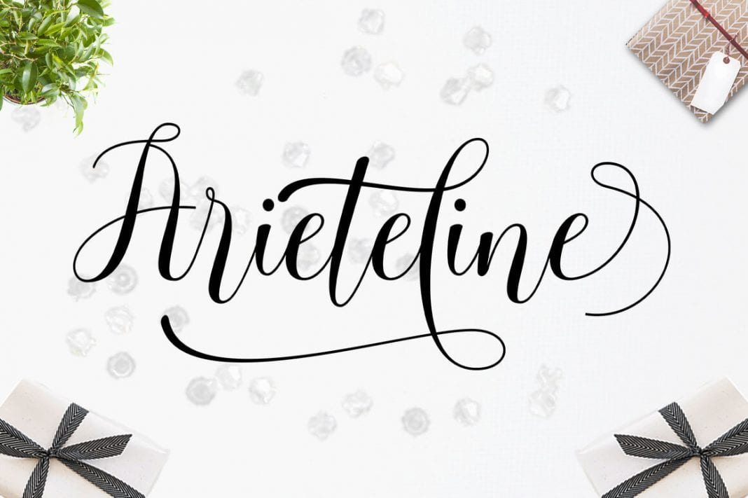 Ariteline Script Font
