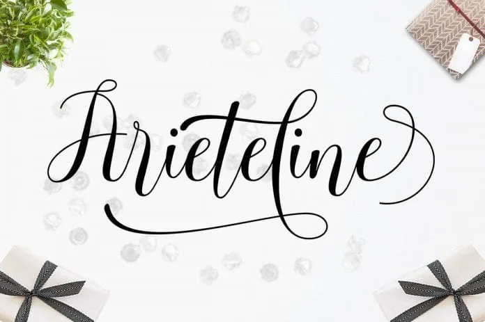 Ariteline Script Font