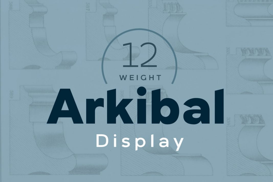 Arkibal Display Font