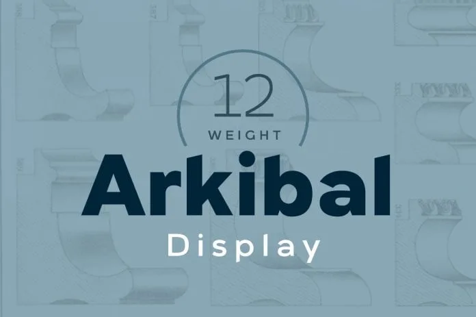Arkibal Display Font