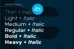 Arkibal Display Font