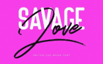 Arlysse SVG Brush Font Free Sans Serif Typeface