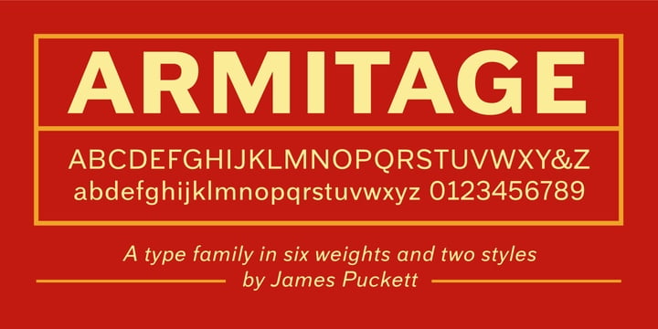 Armitage Font