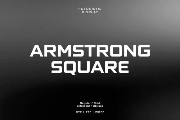 Armstrong Square Font