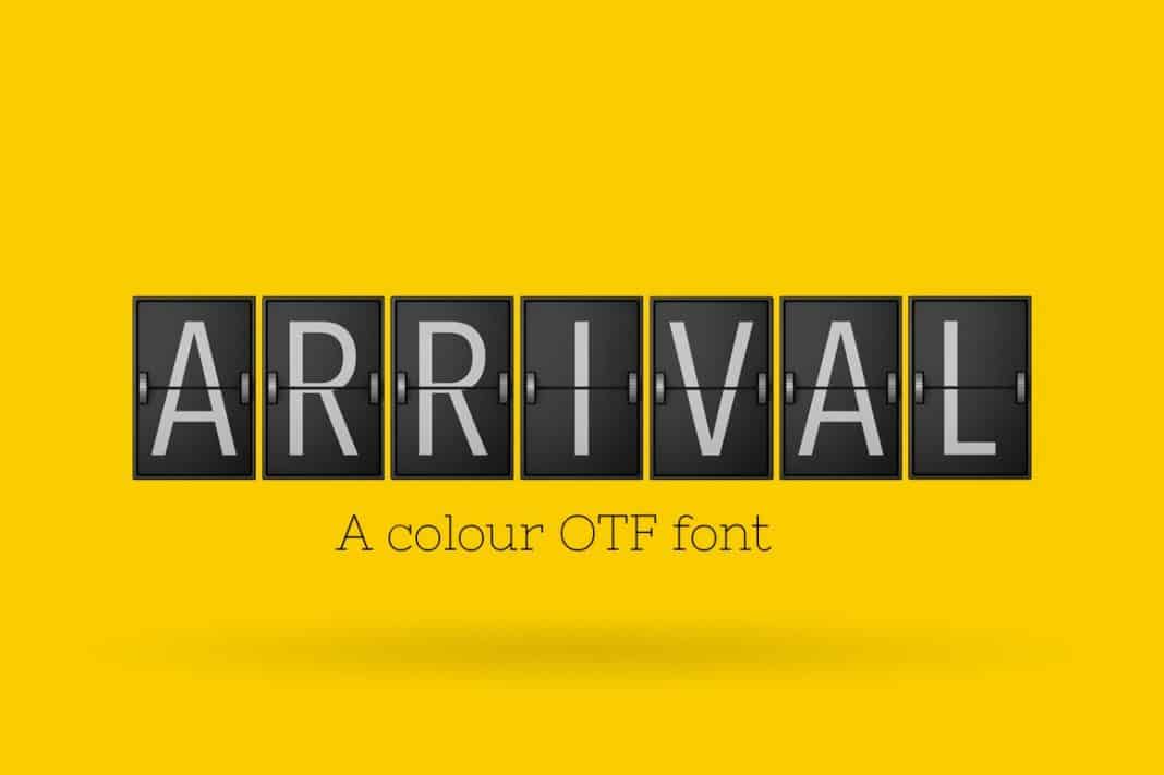 Arrival Typeface Arrival Typeface