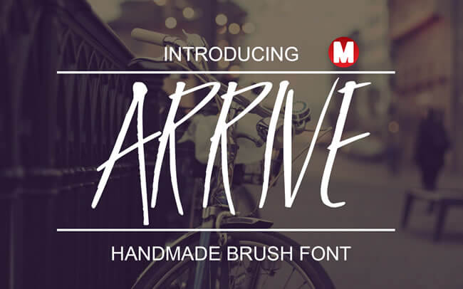 Arrive Font