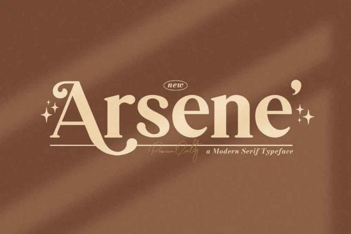 Arsene Modern Serif Typeface