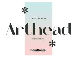 Arthead Modern Sans Serif