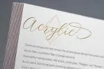 Article Script Font