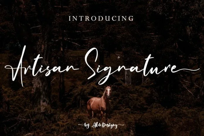 Artisan Signature Business Signature Style