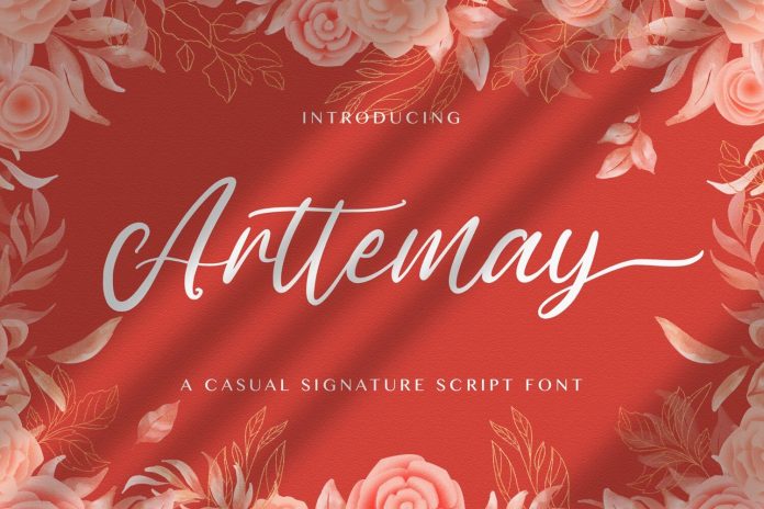 Arttemay - Handwritten Font