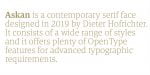 Askan Font