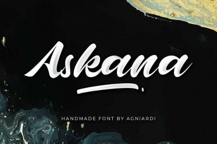 Askana Script Font