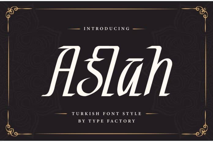 Aslah Font