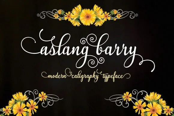 Aslang Barry Font