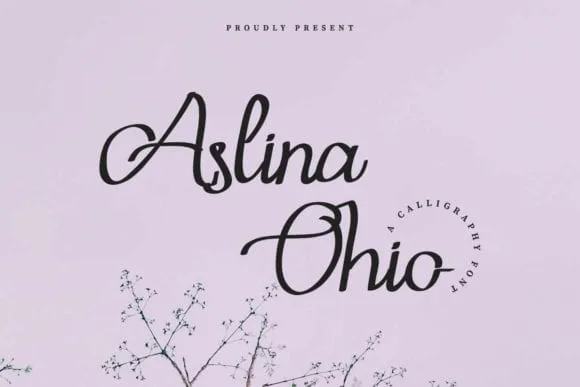 Aslina Ohio Font