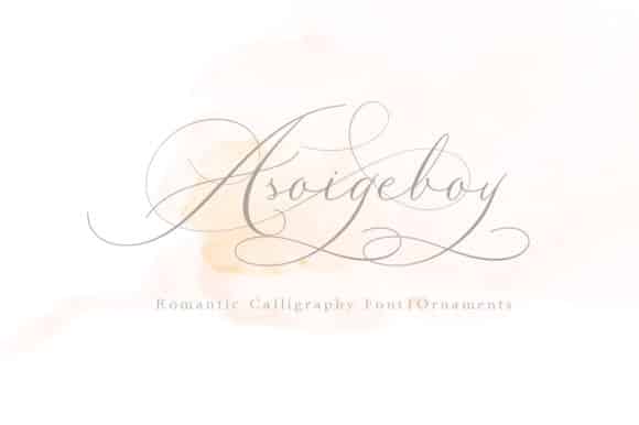 Asoigeboy Font