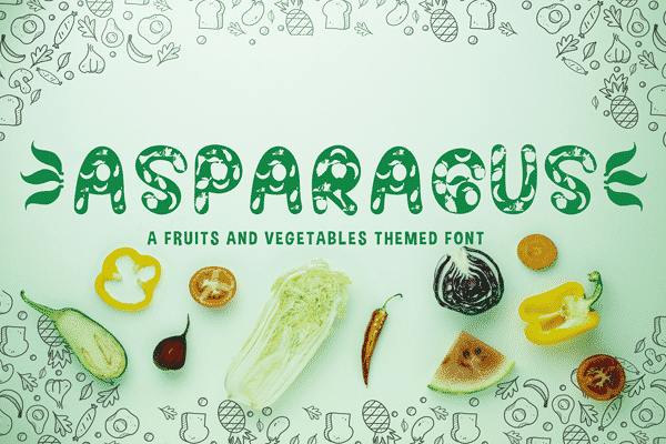Asparagus Font