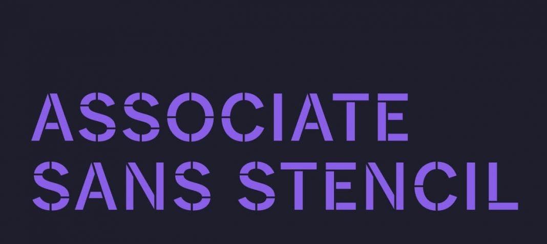 Associate Sans Stencil Font