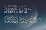 Astrobia Family Font