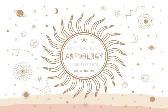 Astrology Font