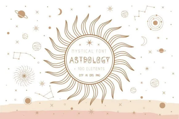 Astrology Font