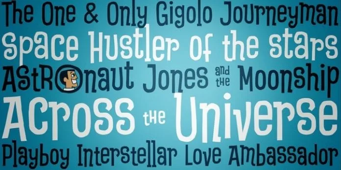 Astronaut Jones PB Font