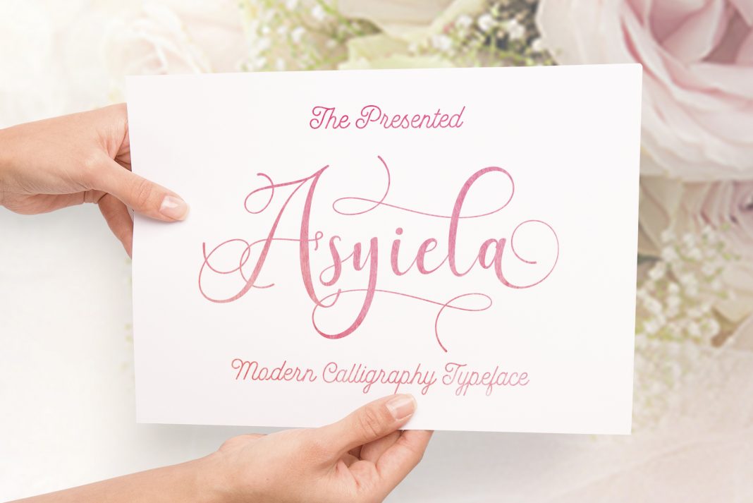 Asyiela Script Font