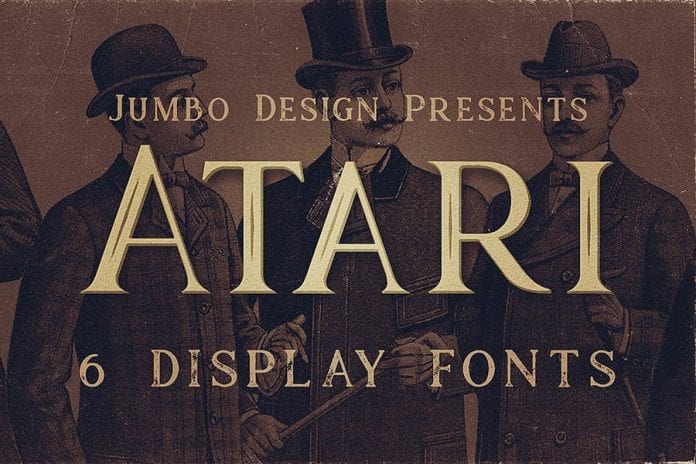 Atari - Vintage Style Font