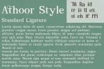 Athoor Style Font