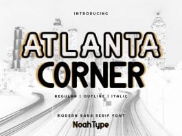 Atlanta Corner Font