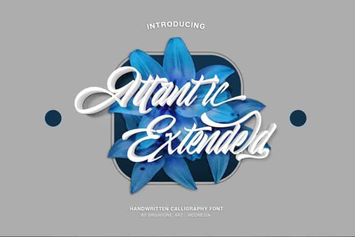 Atlantic Extended - Calligraphy Font